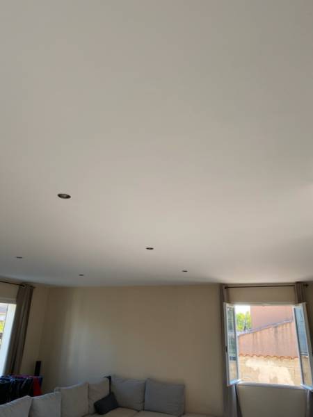 Préparation et remise en état d’un plafond sur Saint-Victoret